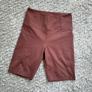 Girlfriend Collective High-Rise Bike Short - Acorn S